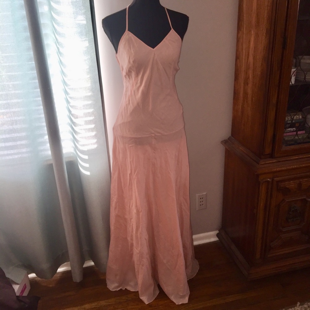 Akualani Strappy Open Back Maxi Dress